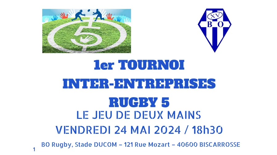 Image du carousel qui illustre: Tournoi Inter-Entreprises de Rugby à 5 à Biscarrosse