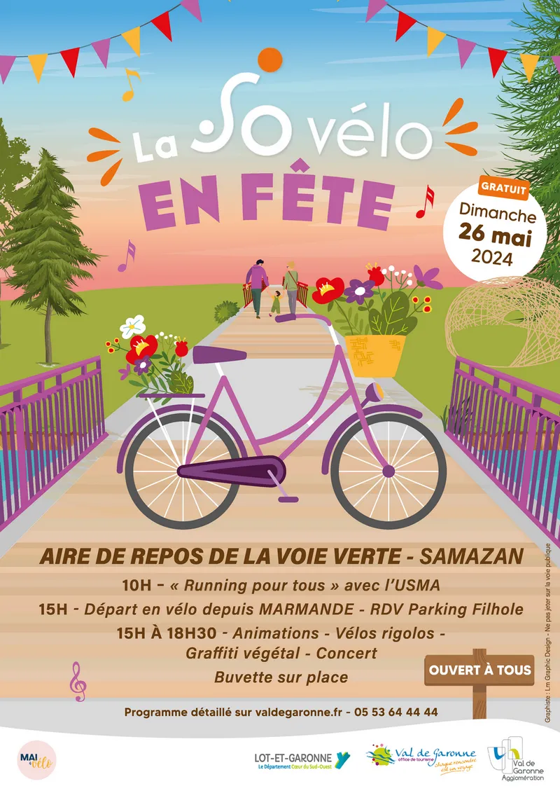 Image du carousel qui illustre: La So Vélo En Fête à Marmande