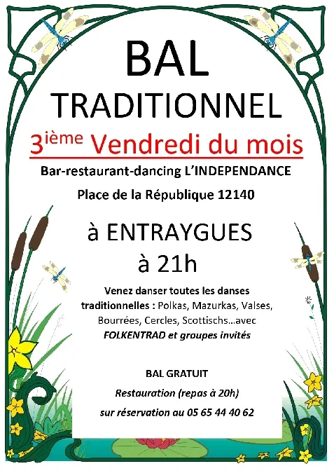 Image du carousel qui illustre: Bal Traditionnel à Entraygues-sur-Truyère