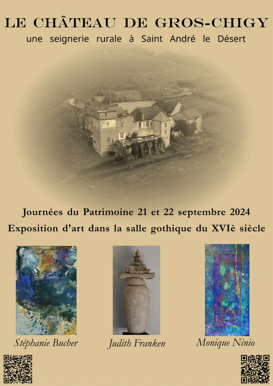 Image du carousel qui illustre: Exposition de Judith Franken, Monique Ninio et Stéphanie Bucher à Saint-André-le-Désert