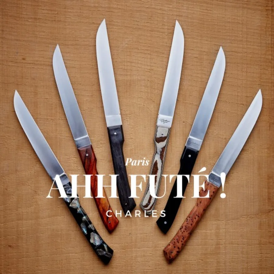 Image du carousel qui illustre: Fabriquez votre couteau de table à Paris