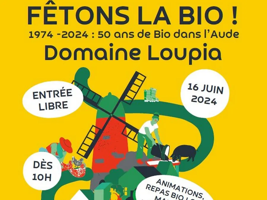Image du carousel qui illustre: 50 Ans De Bio Au Domaine Loupia à Pennautier