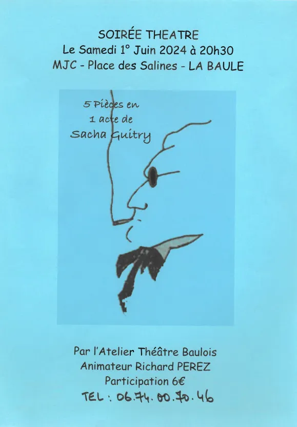 Image du carousel qui illustre: Soirée théâtre par l'Atelier Théâtre Baulois à La Baule-Escoublac