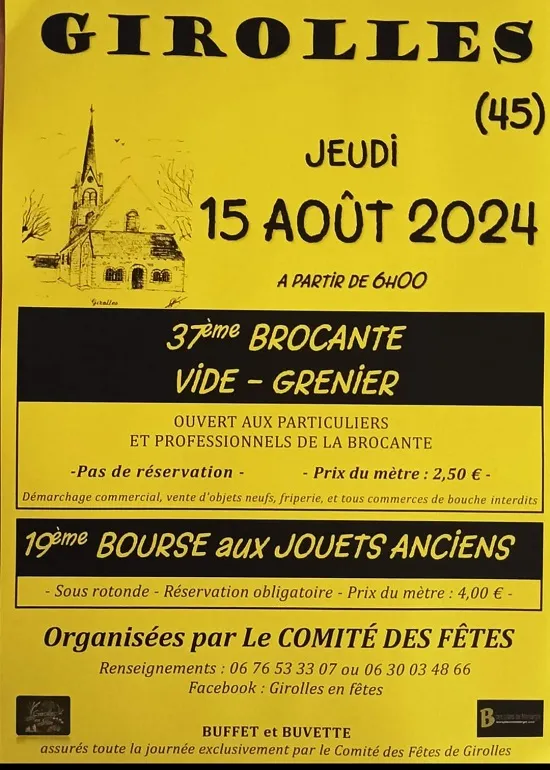 Image du carousel qui illustre: Brocante & Bourse Aux Jouets Anciens à Girolles