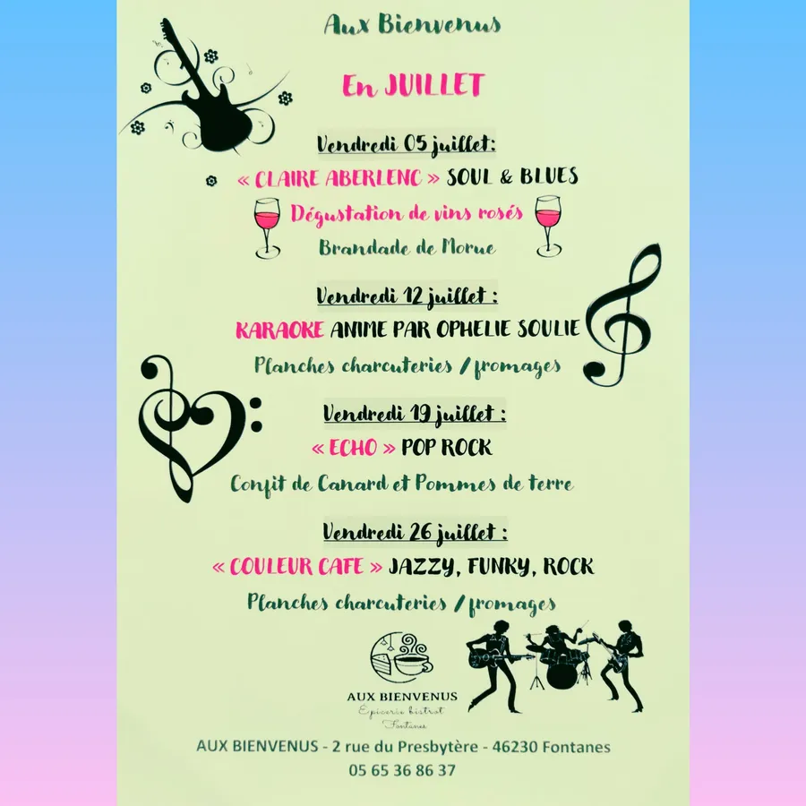 Image du carousel qui illustre: Les Concerts De L'été Aux Bienvenus à Fontanes