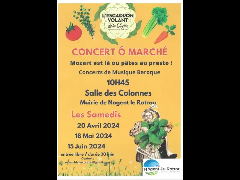 Image du carousel qui illustre: Concert Ô Marché 1er Semestre 2024 à Nogent-le-Rotrou
