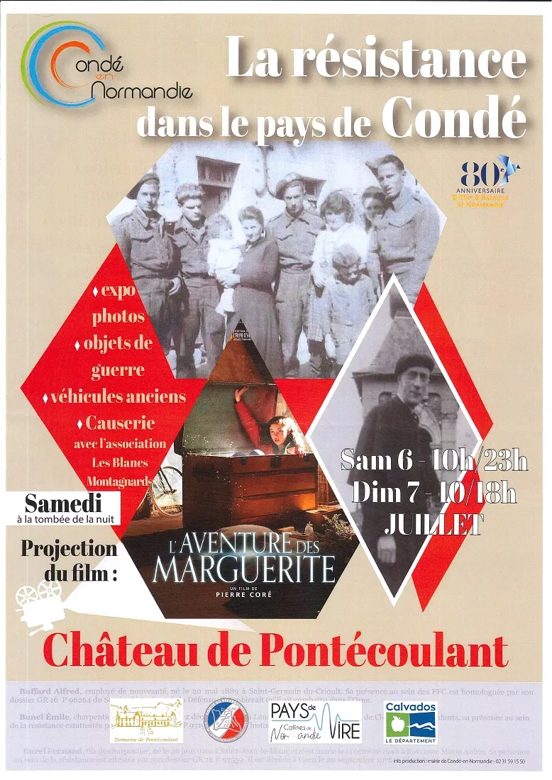 Image du carousel qui illustre: Week-end Mémoriel Au Château De Pontécoulant à Pontécoulant