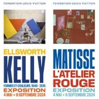 Image du carousel qui illustre: Expositions «Ellsworth Kelly. Formes et Couleurs, 1949-2015» & «Matisse, L’Atelier Rouge» à Paris