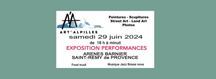 Image du carousel qui illustre: Exposition Performances Art'alpilles à Saint-Rémy-de-Provence