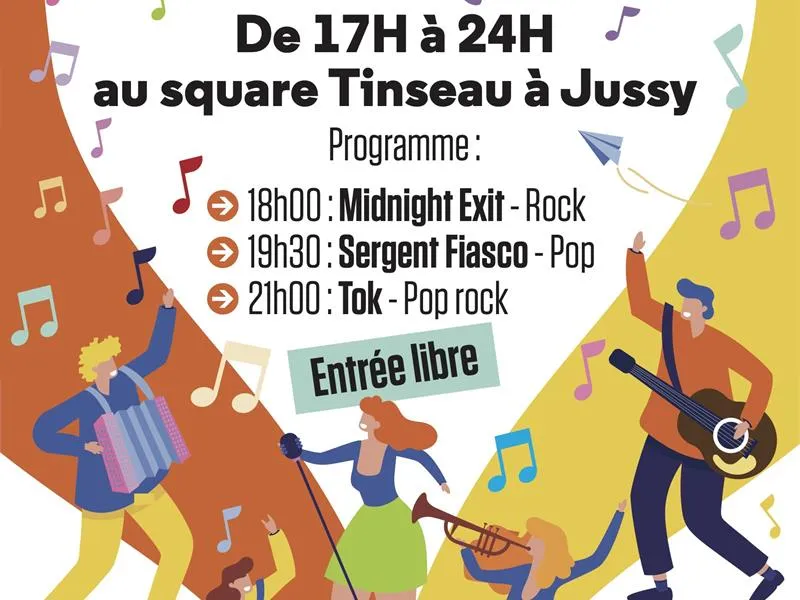 Image du carousel qui illustre: Fête De La Musique - Jussy à Jussy