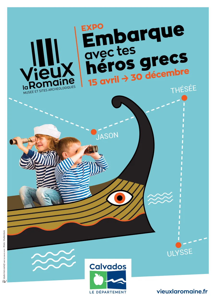 Image du carousel qui illustre: Exposition : embarque avec tes héros grecs à Vieux