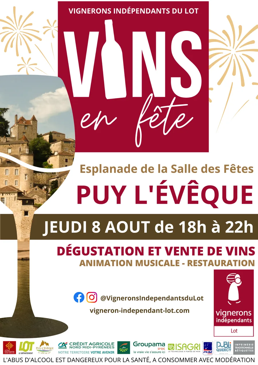 Image du carousel qui illustre: Vins En Fête À Puy-L'evêque à Puy-l'Évêque