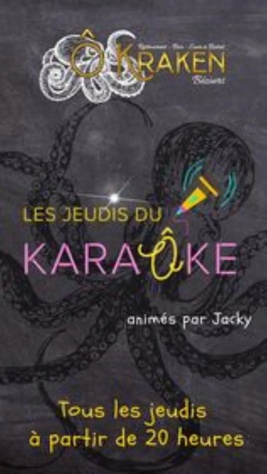 Image du carousel qui illustre: Ô Kraken- Les Jeudis Karaoké à Béziers