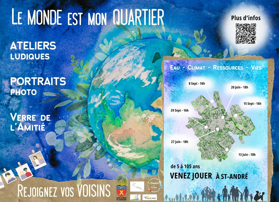 Image du carousel qui illustre: Ateliers Environnement « Le Monde Est Mon Quartier » à Saint-André-de-Sangonis