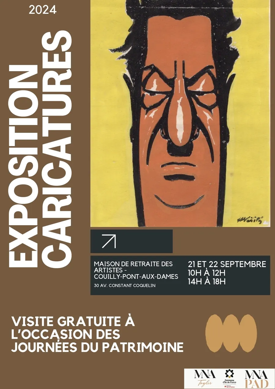 Image du carousel qui illustre: Exposition Les Caricatures dans le Collections du Musée des Artistes à Couilly-Pont-aux-Dames