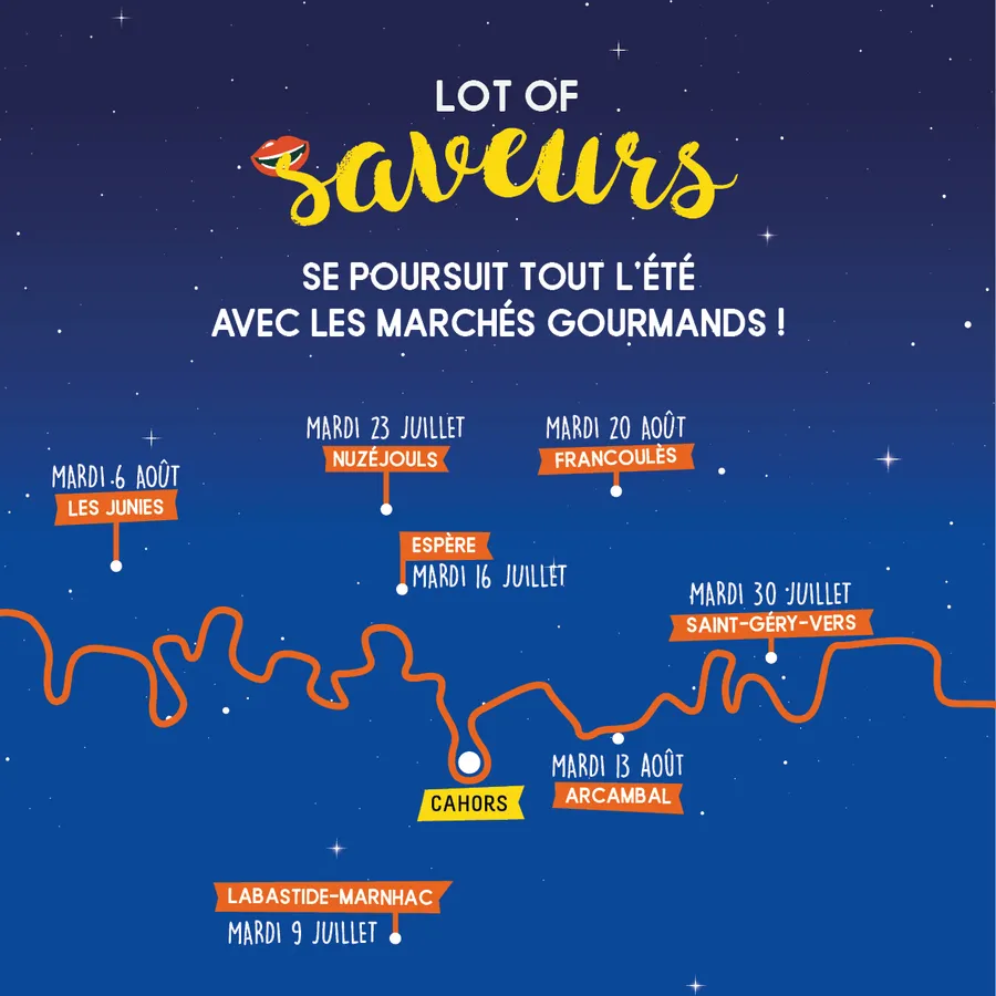 Image du carousel qui illustre: Marché Lot Of Saveurs Aux Junies à Catus