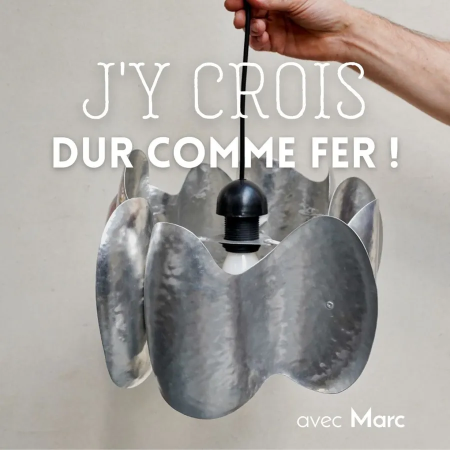 Image du carousel qui illustre: Concevez et fabriquez votre lampe en métal à Aubervilliers