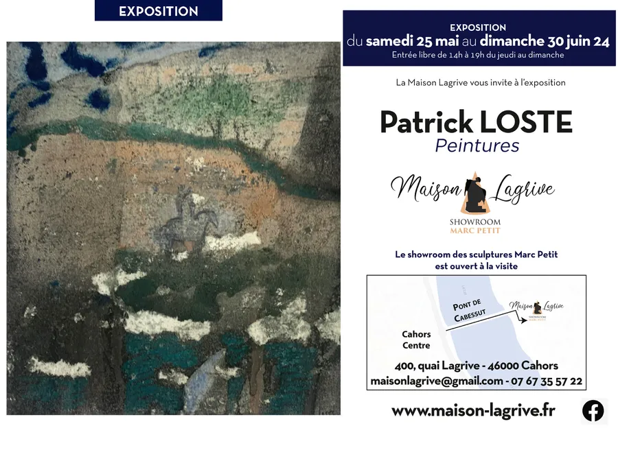 Image du carousel qui illustre: Exposition De Patrick Loste À La Maison Lagrive à Cahors