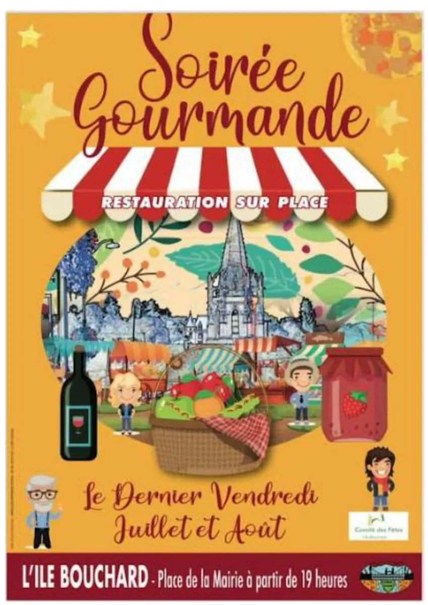 Image du carousel qui illustre: Soirées Gourmandes à L'Île-Bouchard