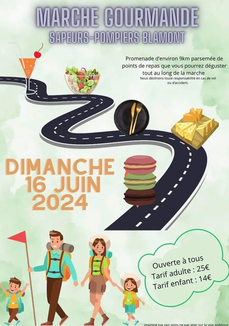 Image du carousel qui illustre: Marche Gourmande à Blâmont