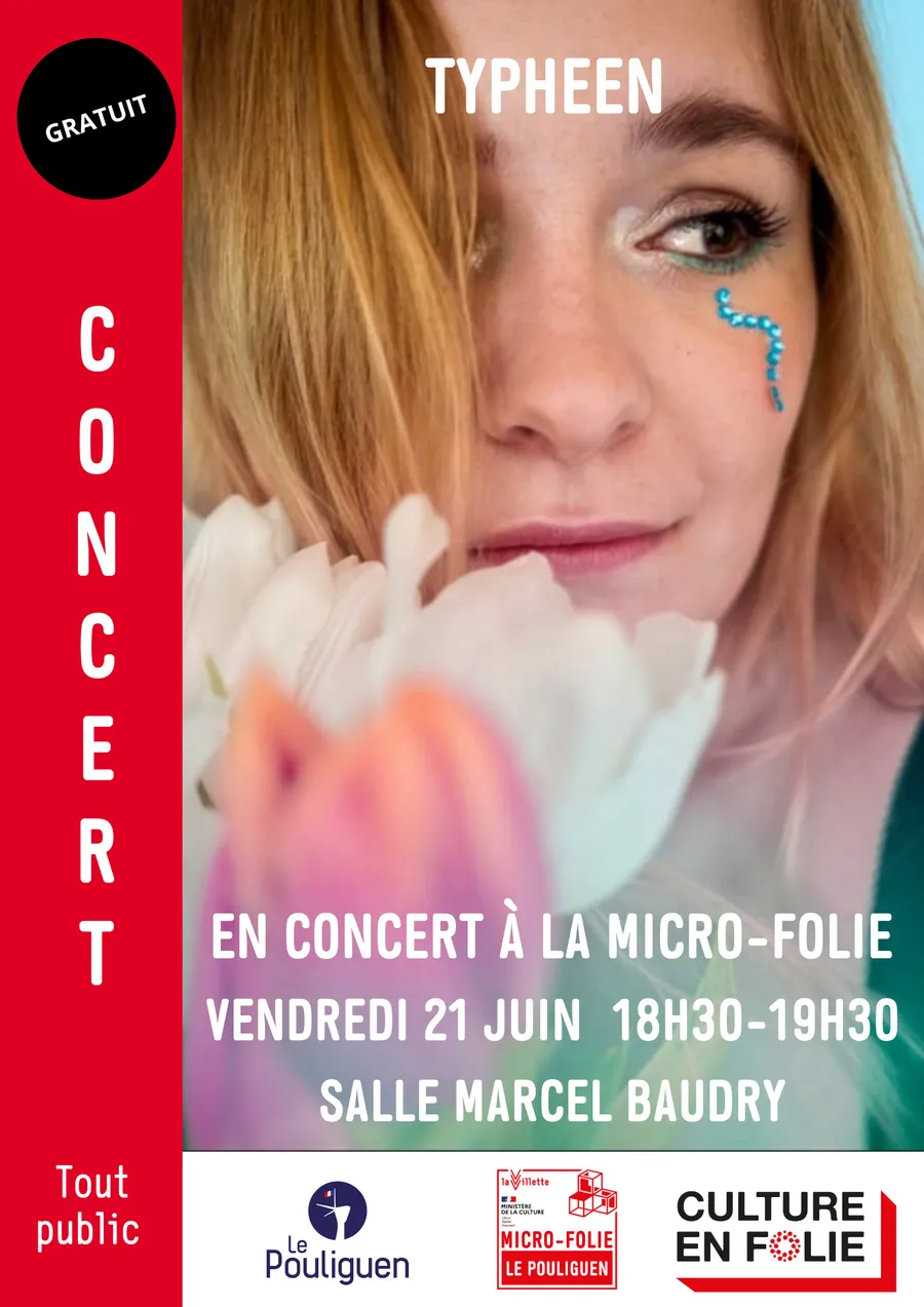 Image du carousel qui illustre: Concert à la Micro-Folie - TYPHEEN à Le Pouliguen