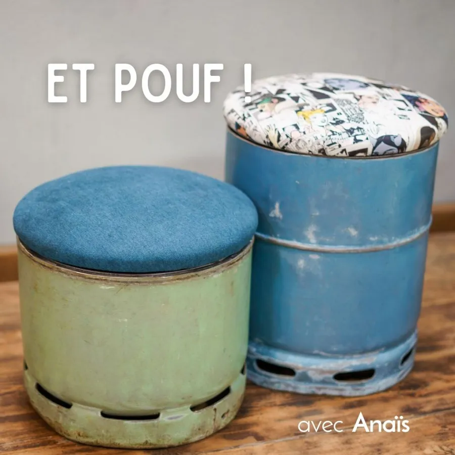 Image du carousel qui illustre: Fabriquez votre pouf en métal à Daoulas