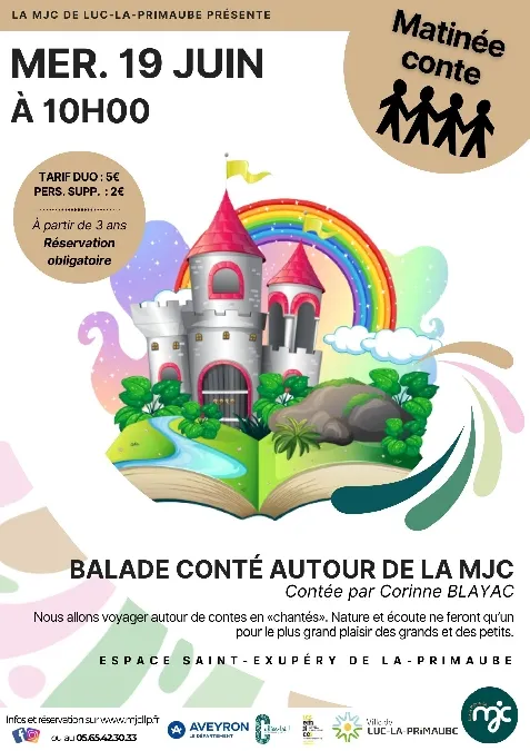 Image du carousel qui illustre: Matinée Conte : Balade Conté Autour De La Mjc à Luc-la-Primaube
