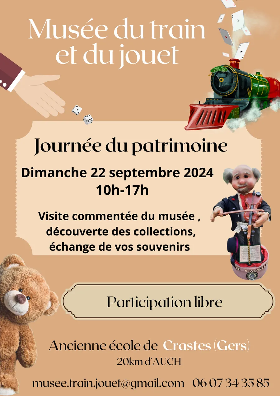 Image du carousel qui illustre: Retour en enfance au musée du train et du jouet ancien à Crastes