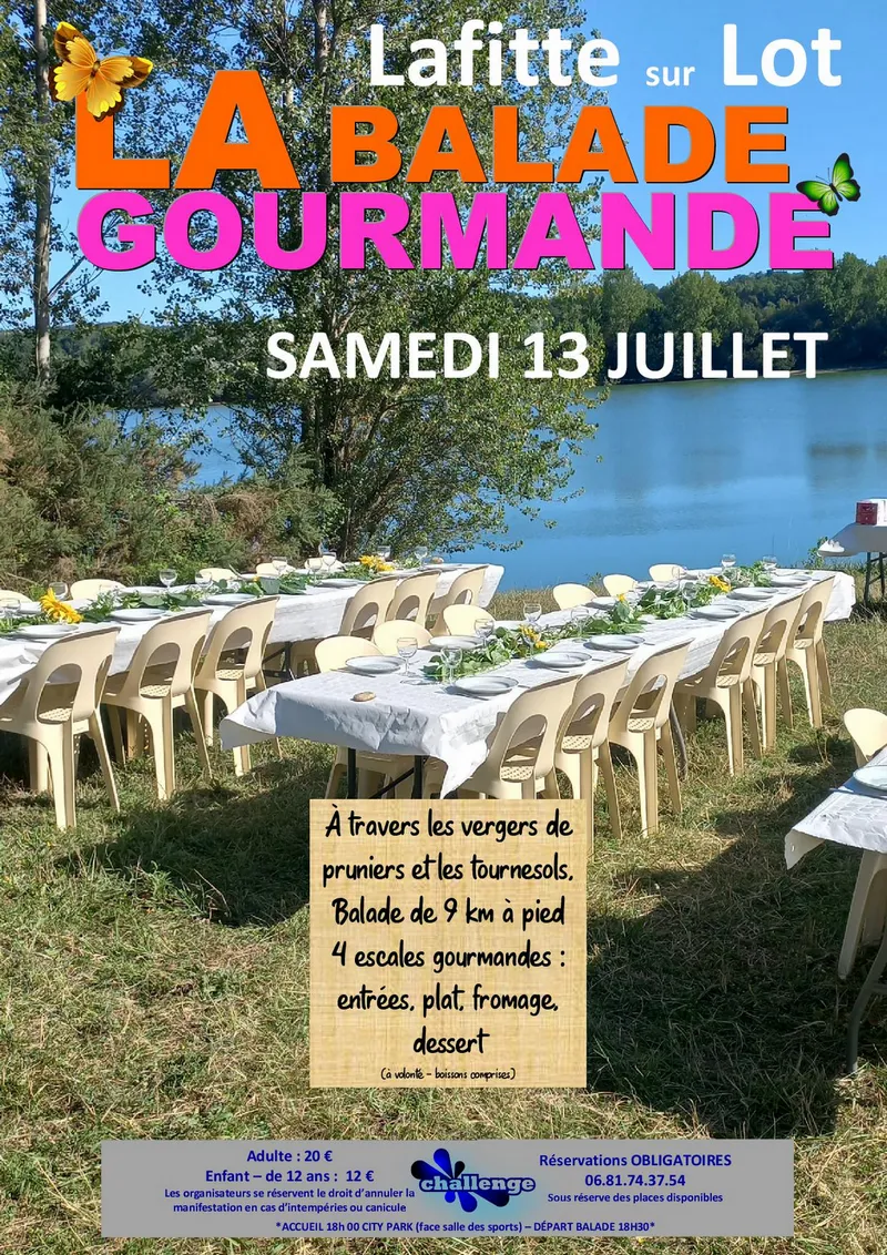 Image du carousel qui illustre: La Balade Gourmande à Lafitte-sur-Lot