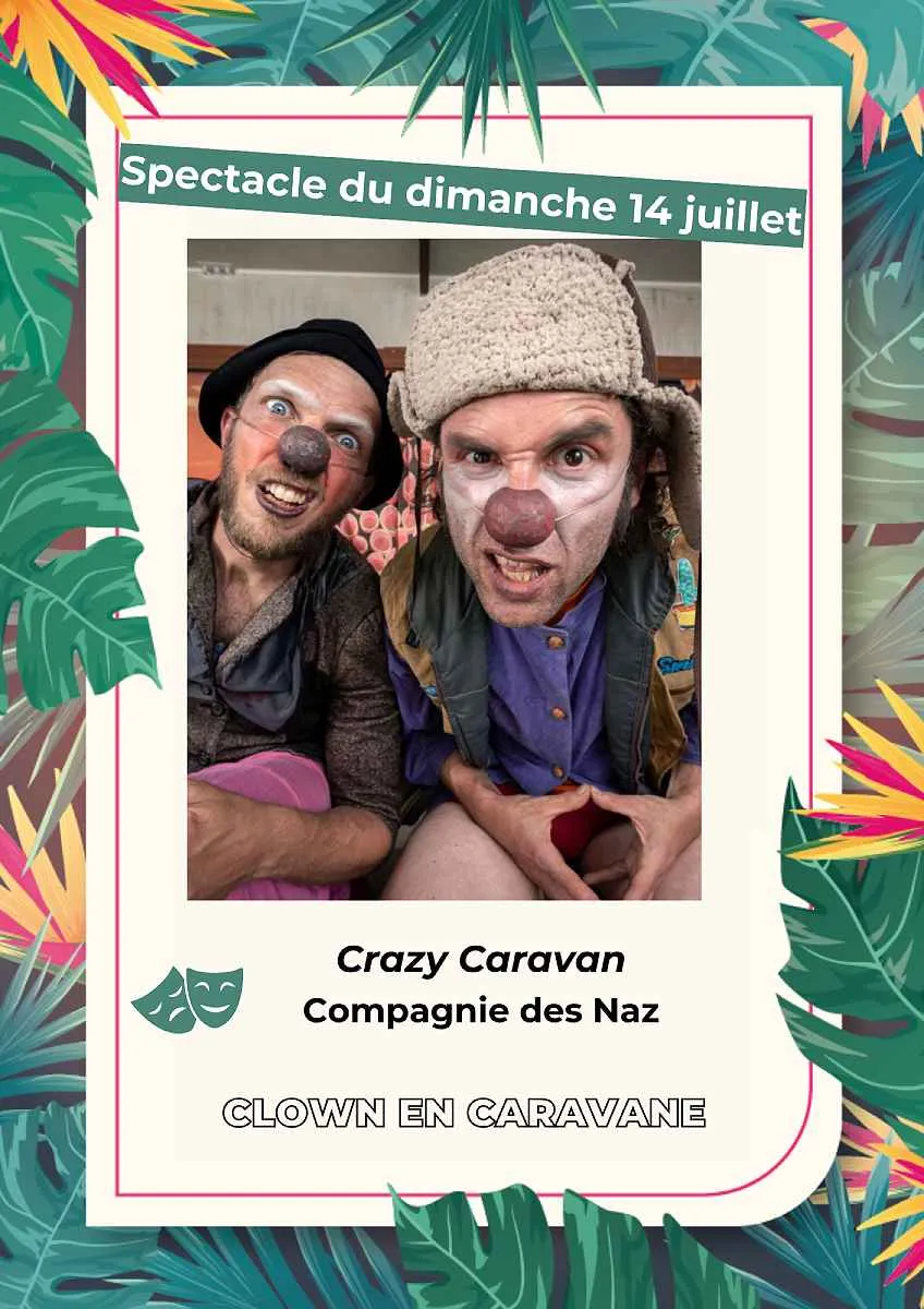 Image du carousel qui illustre: Spectacle Du Dimanche 14 Juillet - Clown En Caravane à Joinville