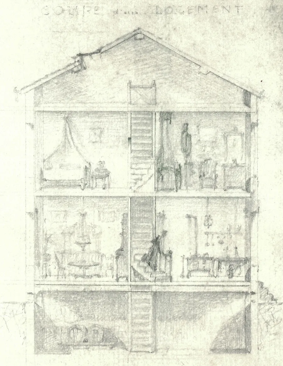 Image du carousel qui illustre: Les Logements de la cour des Cristalleries à Baccarat