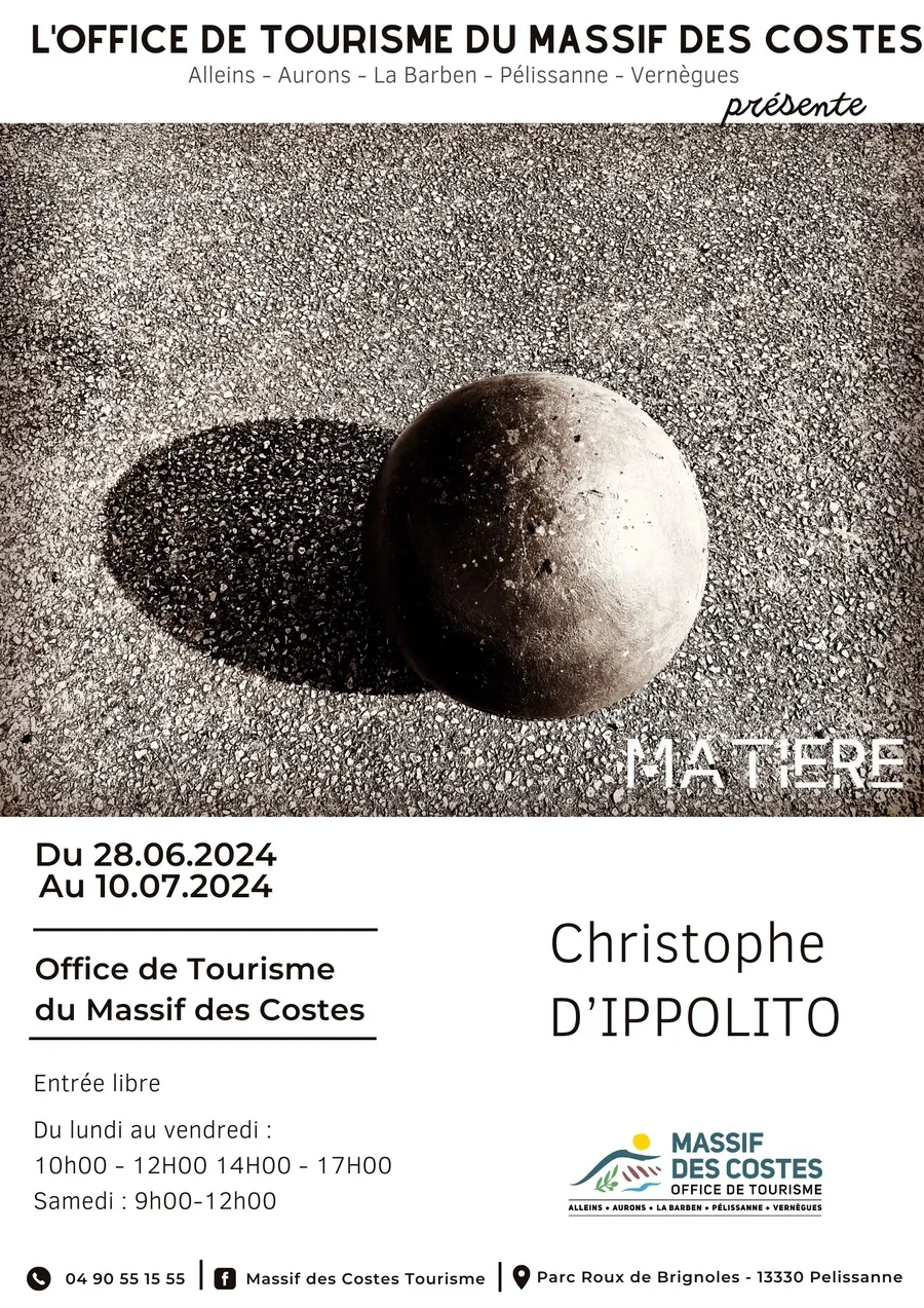 Image du carousel qui illustre: Matière - Exposition Christophe D'ippolito à Pélissanne