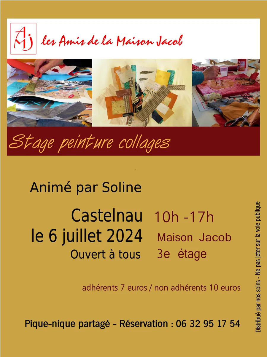 Image du carousel qui illustre: Stage De Collage À La Maison Jacob à Castelnau Montratier-Sainte Alauzie