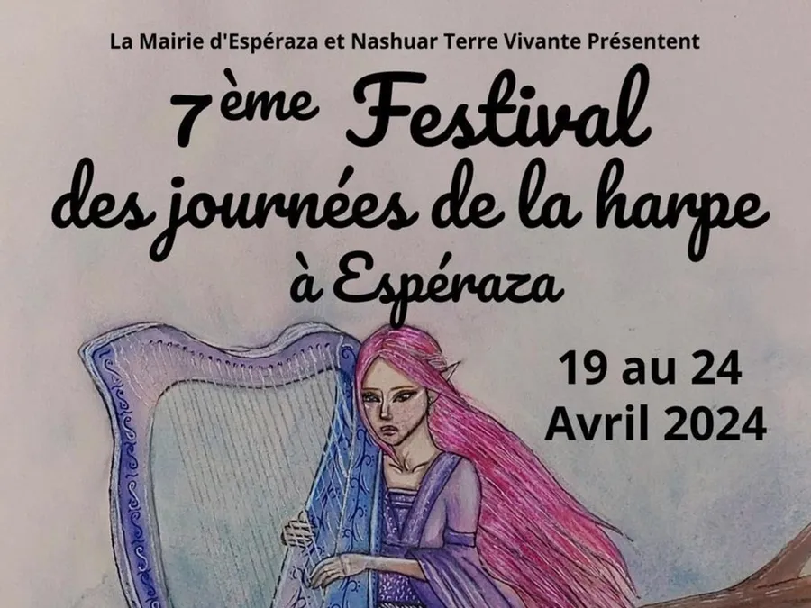 Image du carousel qui illustre: 7 Ème Festival Des Journées De La Harpe - Nadia Birkenstock à Espéraza