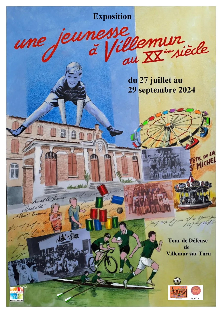Image du carousel qui illustre: Exposition "une Jeunesse À Villemur Au Xxè Siècle" à Villemur-sur-Tarn