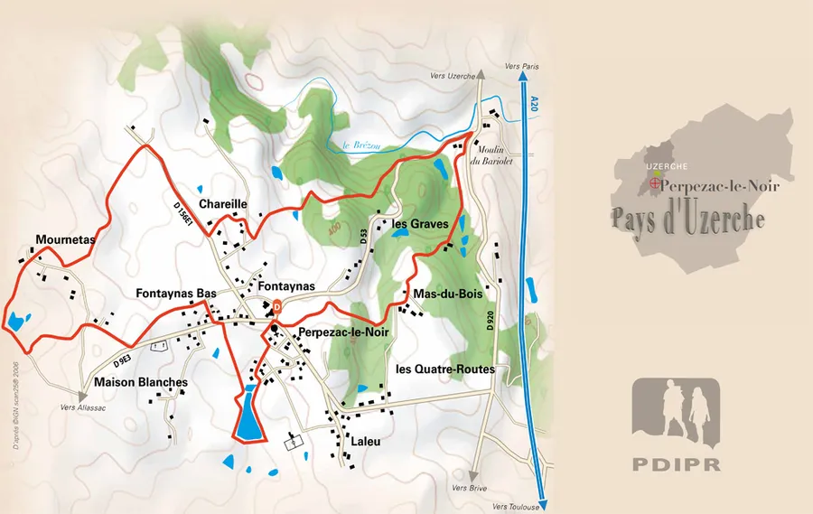 Image du carousel qui illustre: La randonnée des étangs à Perpezac-le-Noir