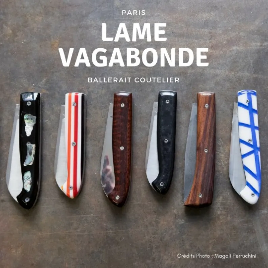 Image du carousel qui illustre: Fabriquez votre couteau pliant à Paris