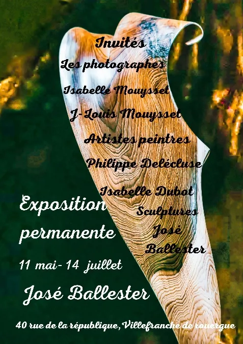 Image du carousel qui illustre: Exposition José Ballester à Villefranche-de-Rouergue