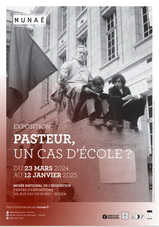 Image du carousel qui illustre: Visite guidée de l'exposition : Pasteur, un cas d'école ? à Rouen