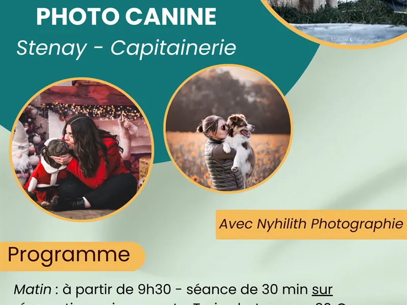 Image du carousel qui illustre: Journee Seance Photo Canine à Stenay