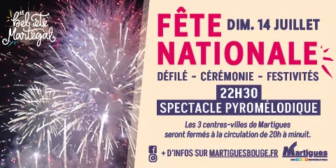 Image du carousel qui illustre: FETE NATIONALE à Martigues