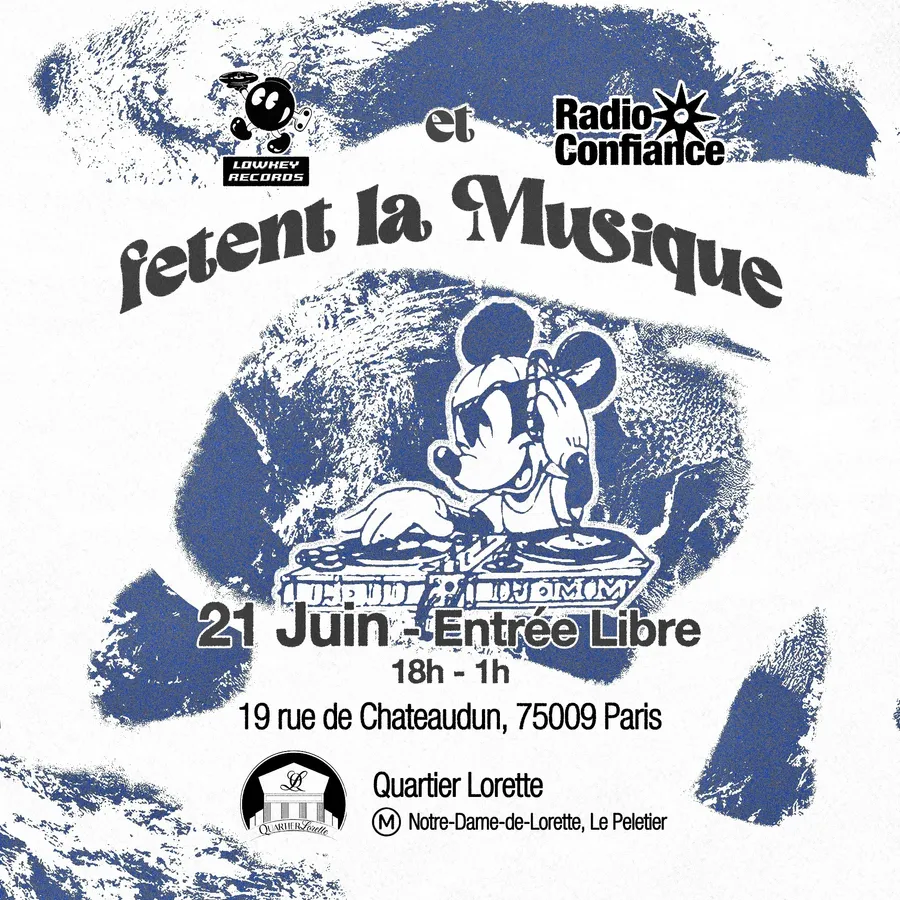 Image du carousel qui illustre: Lowkey Records & Radio Confiance @ Quartier Lorette à Paris
