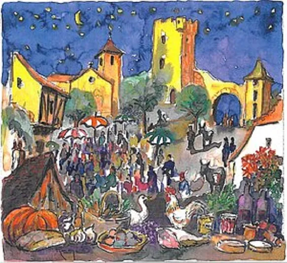 Image du carousel qui illustre: Marché Gourmand À Capdenac-le-haut à Capdenac