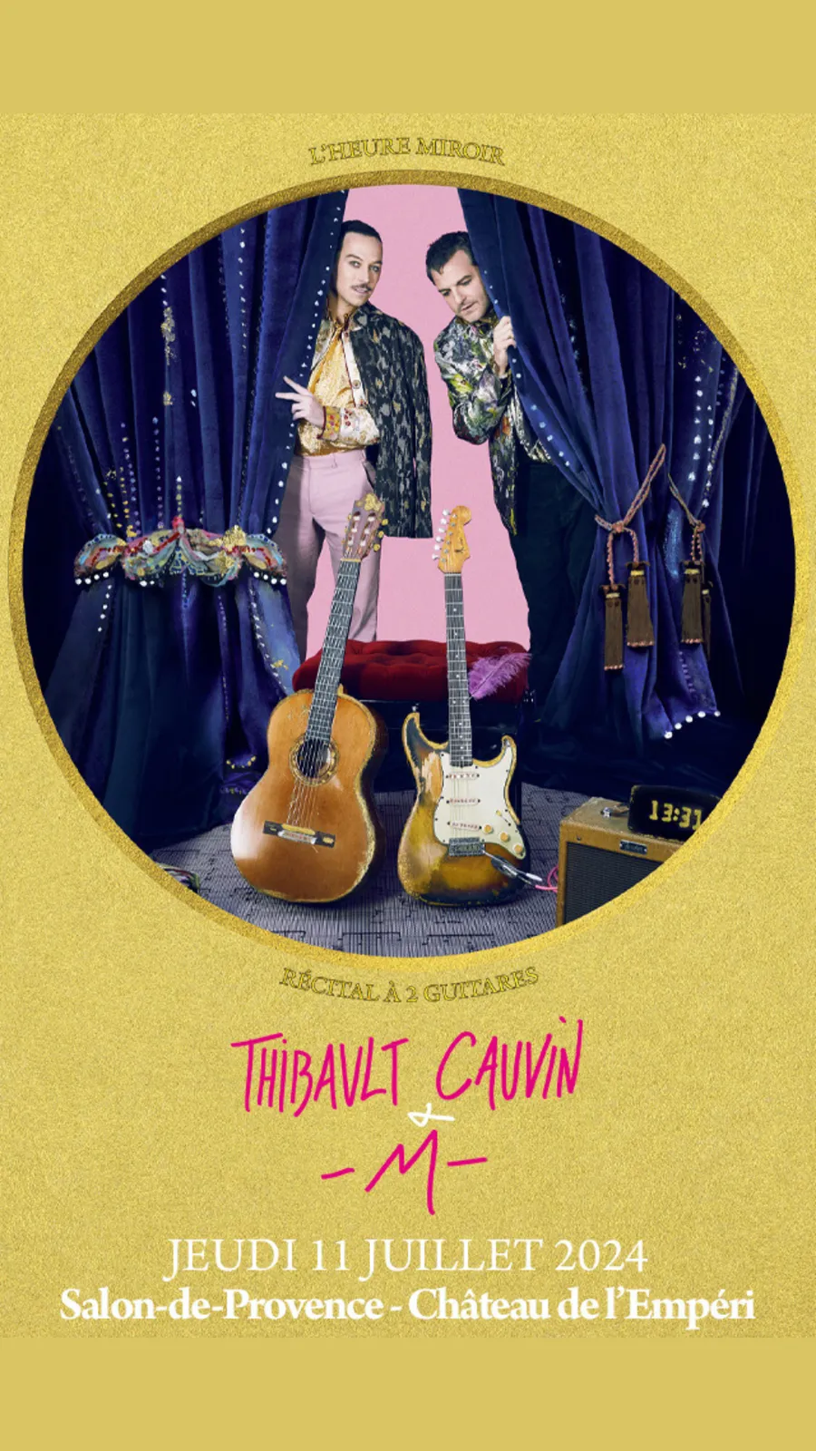 Image du carousel qui illustre: Concert : Thibault Cauvin & -M- à Salon-de-Provence