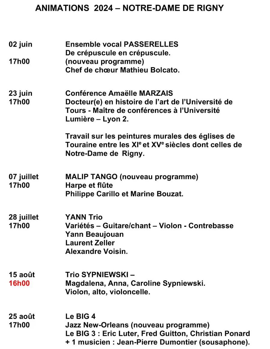 Image du carousel qui illustre: Conférence D'amaëlle Marzais à Rigny-Ussé
