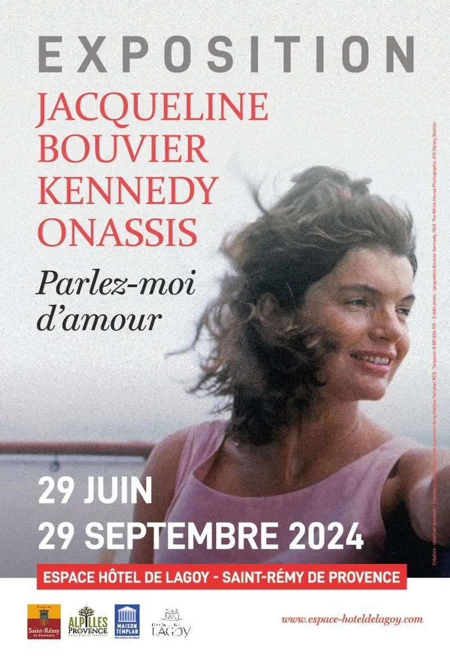 Image du carousel qui illustre: Exposition - Jacqueline Kennedy, Parlez-moi D'amour à Saint-Rémy-de-Provence