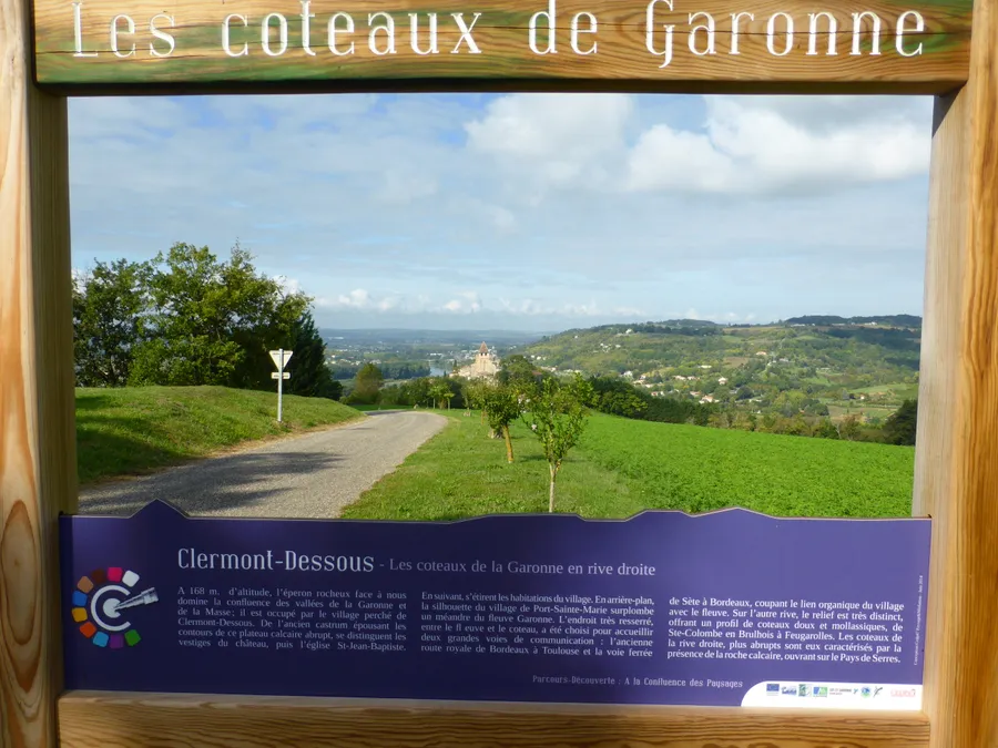 Image du carousel qui illustre: Point De Vue Du Lau Et Fenêtre Paysagère à Clermont-Dessous