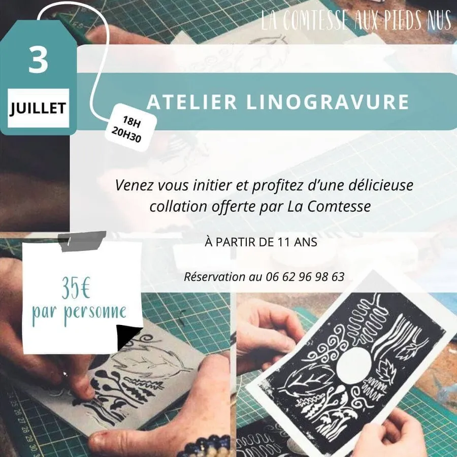 Image du carousel qui illustre: Ateliers Chez La Comtesse Aux Pieds Nus à Argenton-sur-Creuse