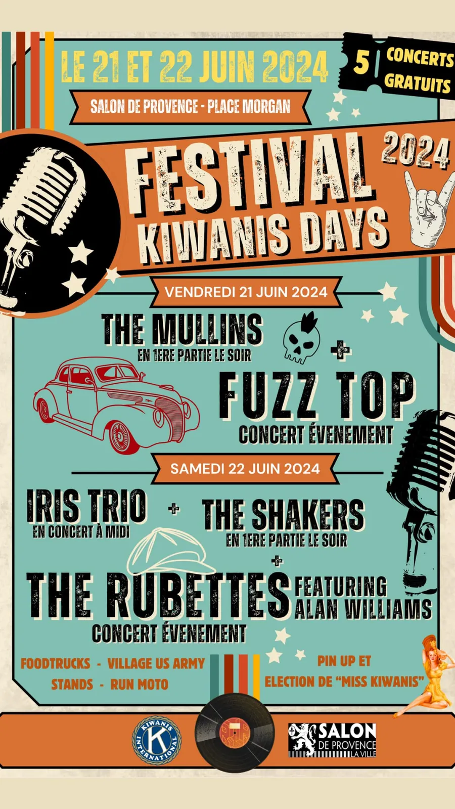 Image du carousel qui illustre: Festival Kiwanis Days à Salon-de-Provence