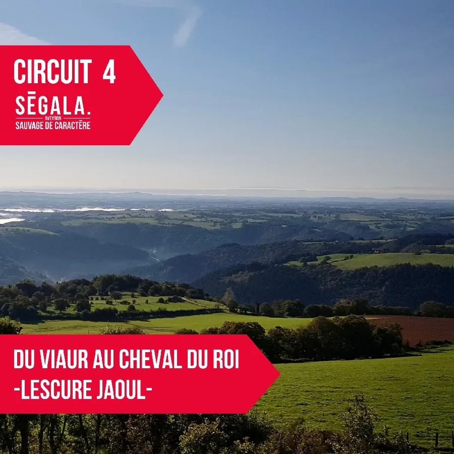 Image du carousel qui illustre: Circuit Vtt Vae - Du Viaur Au Cheval Du Roi - Lescure Jaoul à Rieupeyroux
